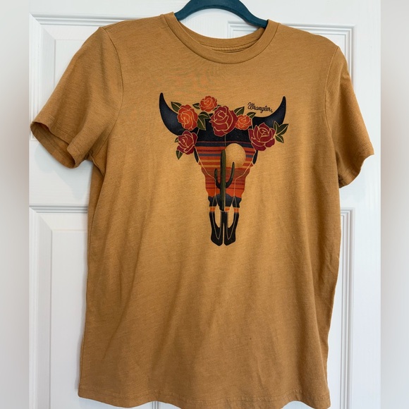 Wrangler Golden Brown Tee - Picture 1 of 4